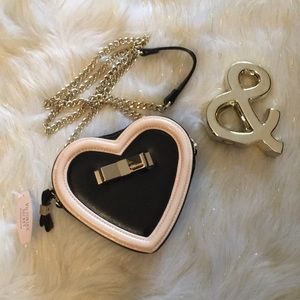 NWT Victoria's Secret Heart Crossbody